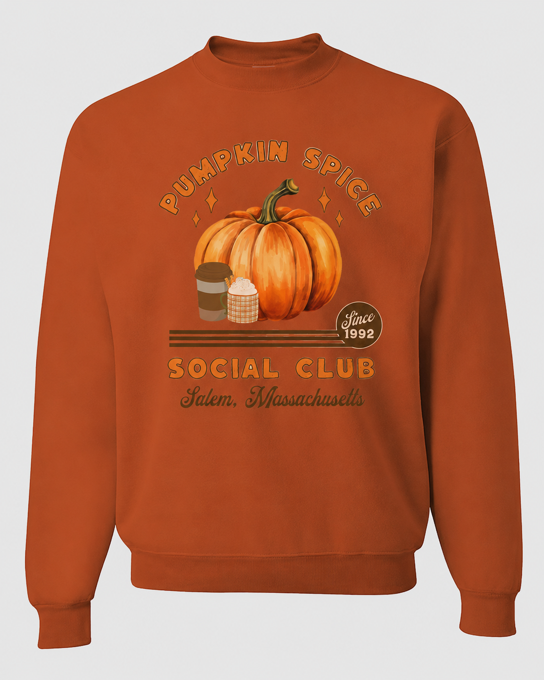 Pumpkin Spice Social Club Sweatshirt
