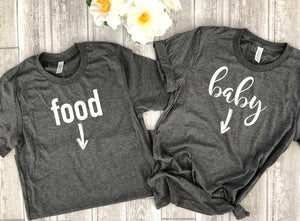 funny expecting shirts - funny pregnancy shirts - funny announcement shirts - funny couples shirts - we're pregnant shirts - pregnancy shirt