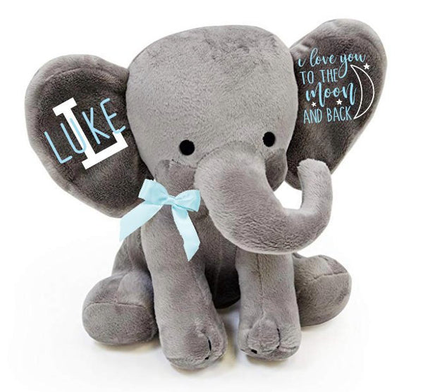 Mum Mummy Nanny Elephant Gifts Personalised Gifts From Daughter Son Child  Mothers Day Gifts Mummy Gifts Clear Blocks With Grey Bag -  Sweden