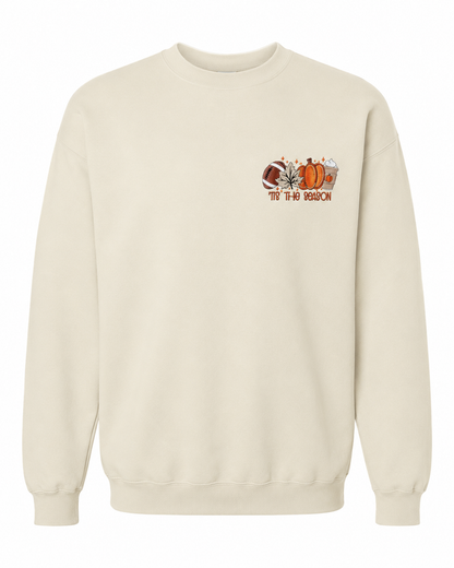 Embroidered Womens Fall Sweatshirt