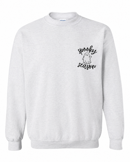 Spooky Ghost Embroidered Sweatshirt