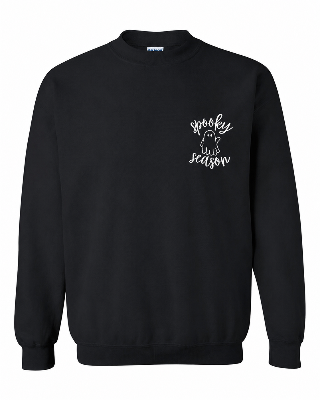 Spooky Ghost Embroidered Sweatshirt