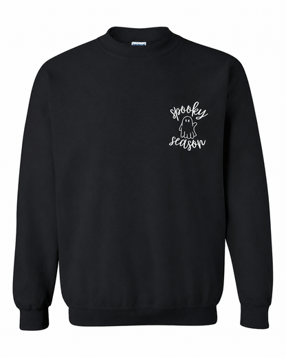 Spooky Ghost Embroidered Sweatshirt