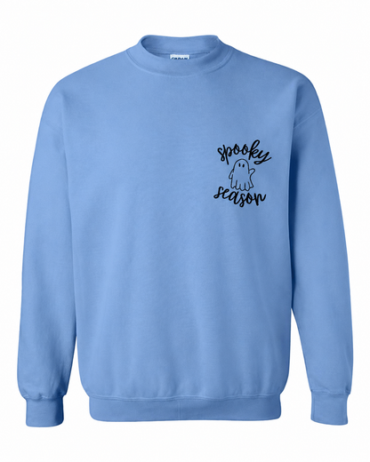 Spooky Ghost Embroidered Sweatshirt