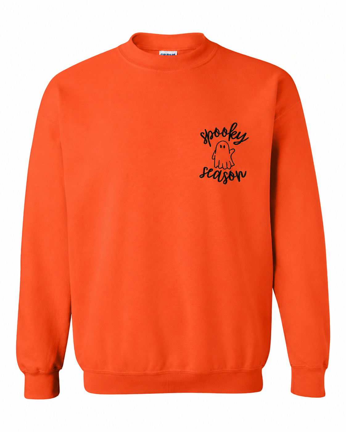 Spooky Ghost Embroidered Sweatshirt