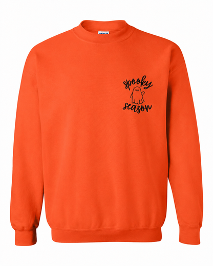 Spooky Ghost Embroidered Sweatshirt