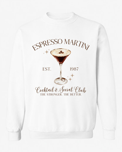 Espresso Martini Social Club Sweatshirt