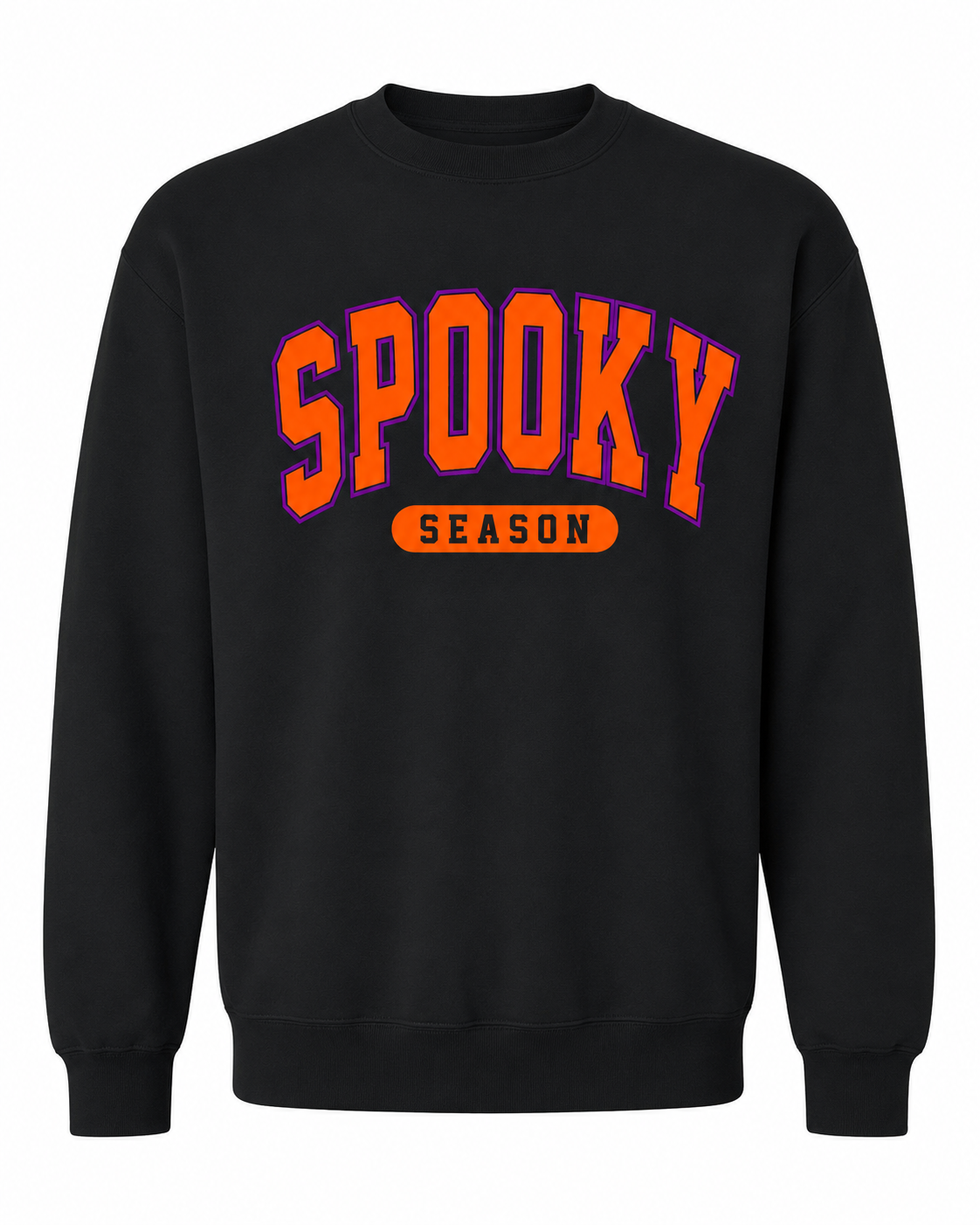 Neon Halloween Spooky Season Sweatshirt