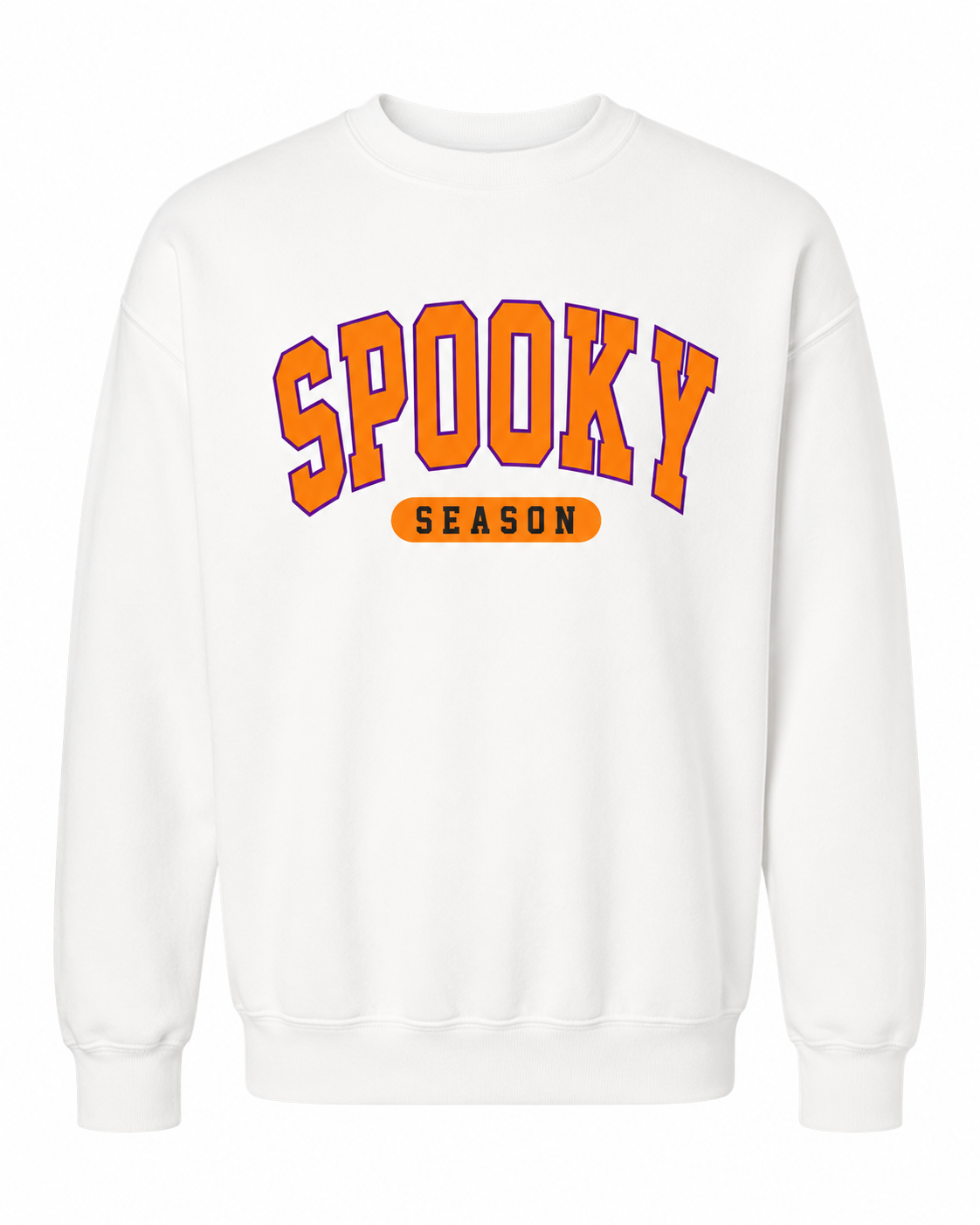 Neon Halloween Spooky Season Sweatshirt