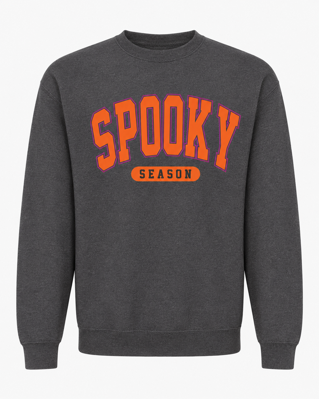 Neon Halloween Spooky Season Sweatshirt