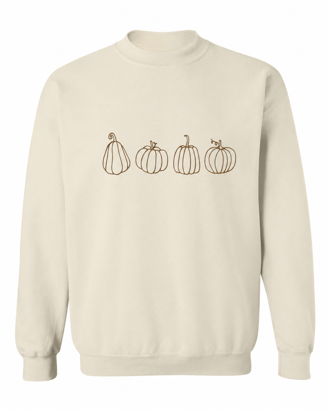 Embroidered Four Pumpkin Sweatshirt