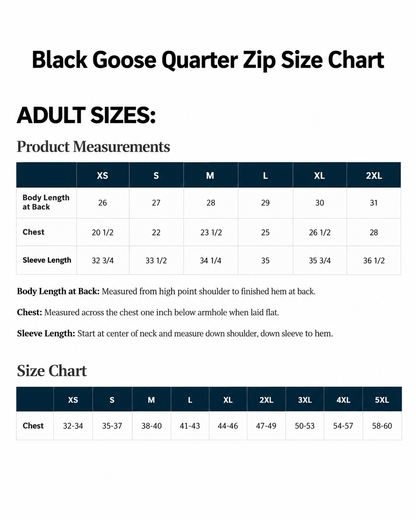 Seekonk Black Goose - Quarter Zips