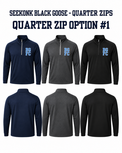 Seekonk Black Goose - Quarter Zips