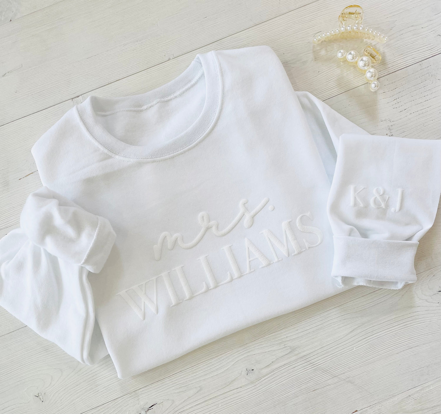 Custom Crewneck Sweatshirt for Bridal Shower