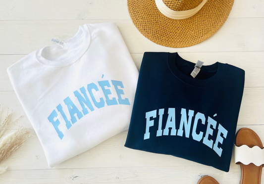 Varsity Fiancée Crewneck Sweatshirt