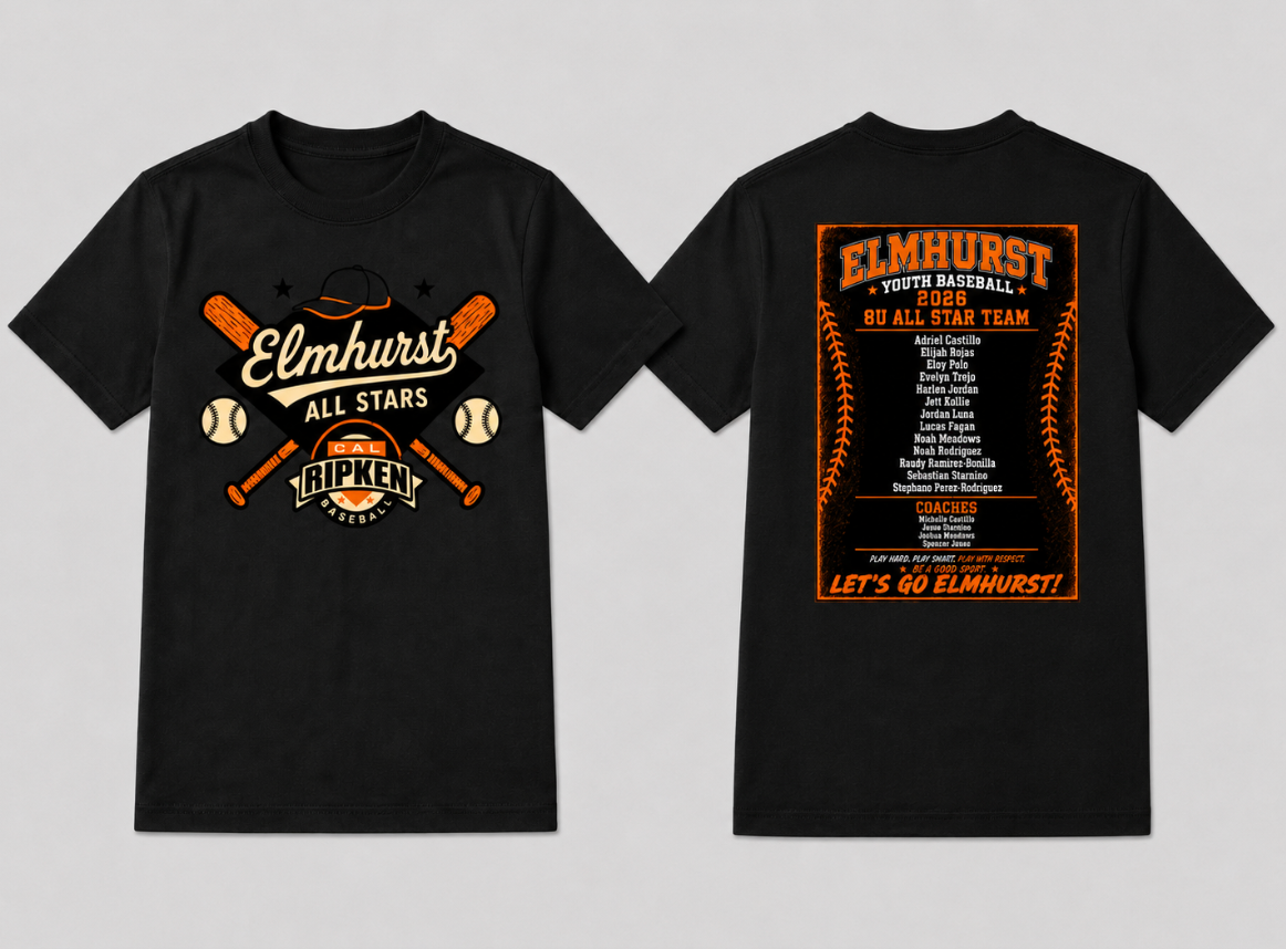 Custom Order -  Elmhurst 8U