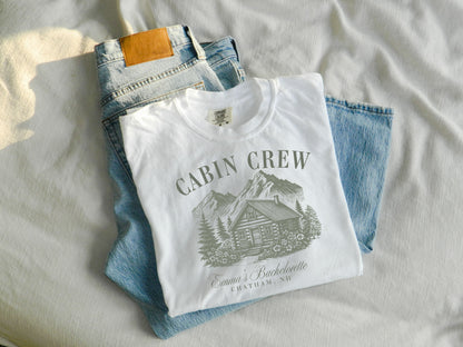 Cabin Crew Custom Bachelorette Party Shirts - Up2ournecksinfabric