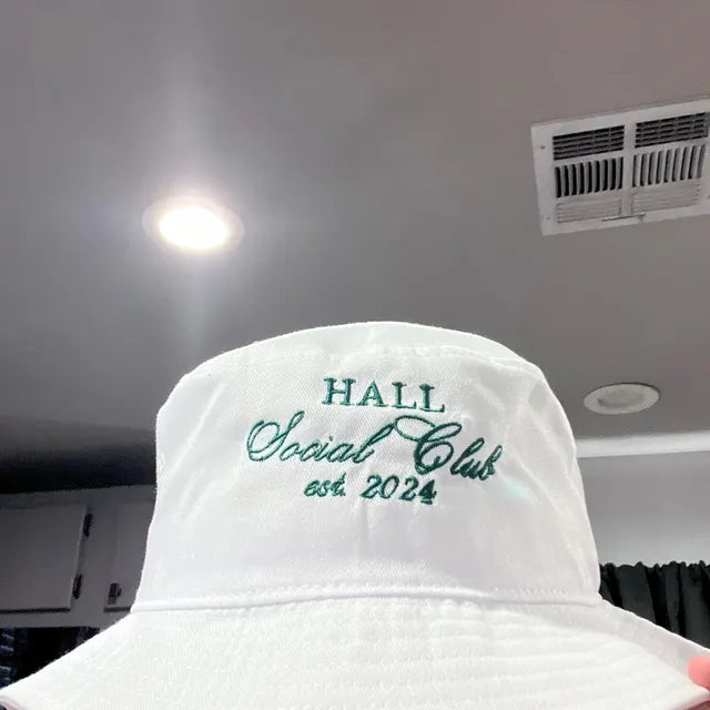 Custom Social Club Embroidered Bucket Hat