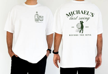 Golf Bachelor Party Shirts - Up2ournecksinfabric