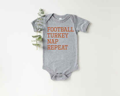 thanksgiving shirt baby, football shirt baby, daddy and me matching, funny football shirt, kids football shirt, funny baby thanksgiving - Up2ournecksinfabric