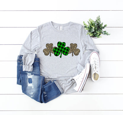 womens st pattys day shirt, cheetah st pattys day, st pattys day shirt, womens st patricks day shirt, irish womens shirt, shamrock shirt - Up2ournecksinfabric