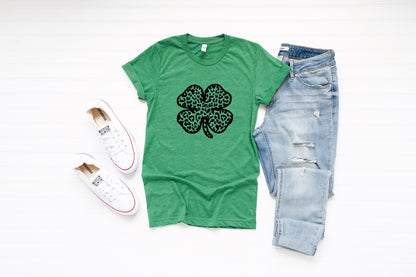 Womens cheetah shirt, st pattys day cheetah shirt, St. Patricks day shirt,  womens st. patricks day shirt, irish womens shirt, st paddys - Up2ournecksinfabric