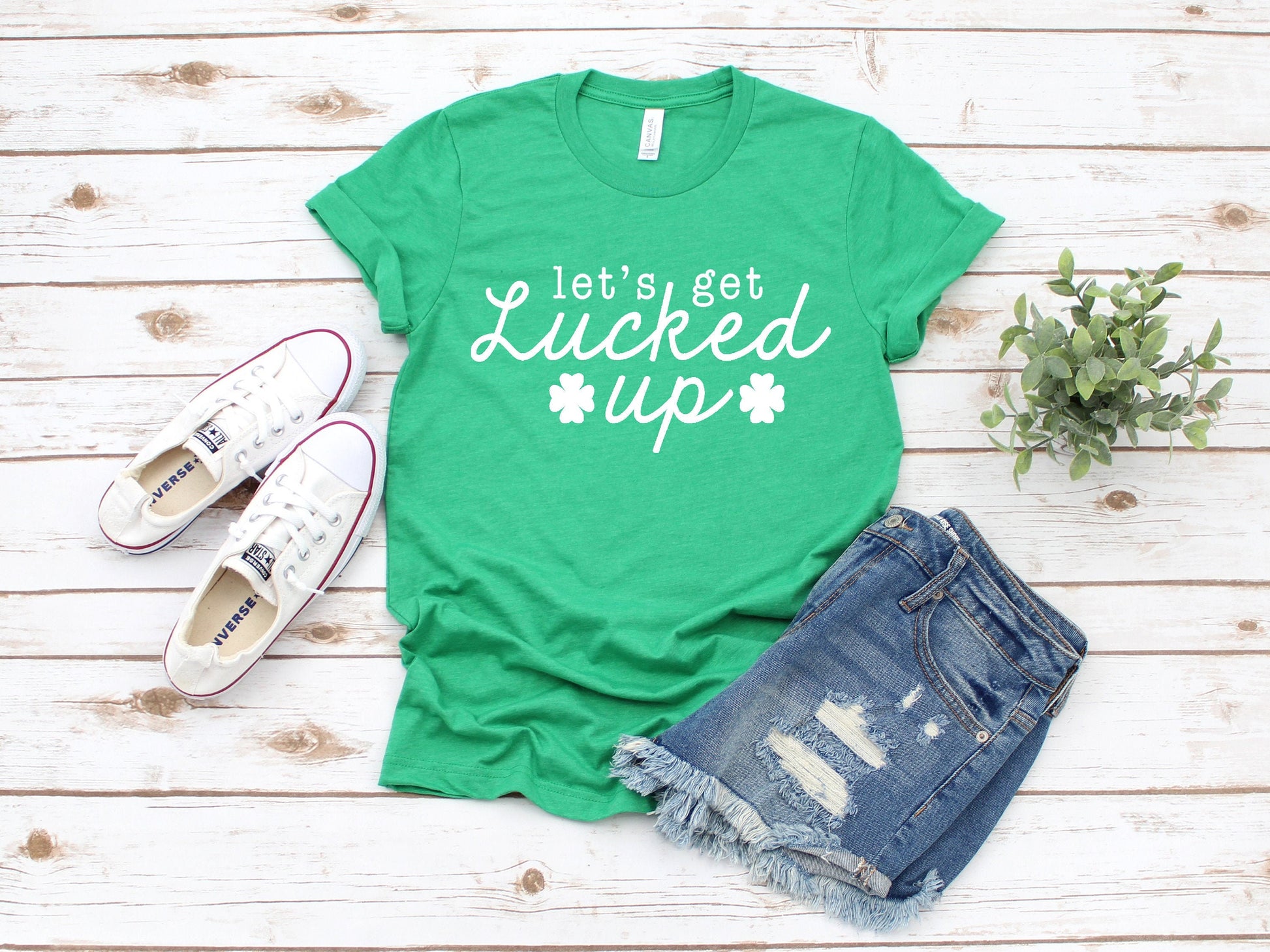 Lets get lucked up - st pattys day shirt - St. Patricks day shirt - womens st. patricks day shirt - shamrock shirt - st pattys day tshirt