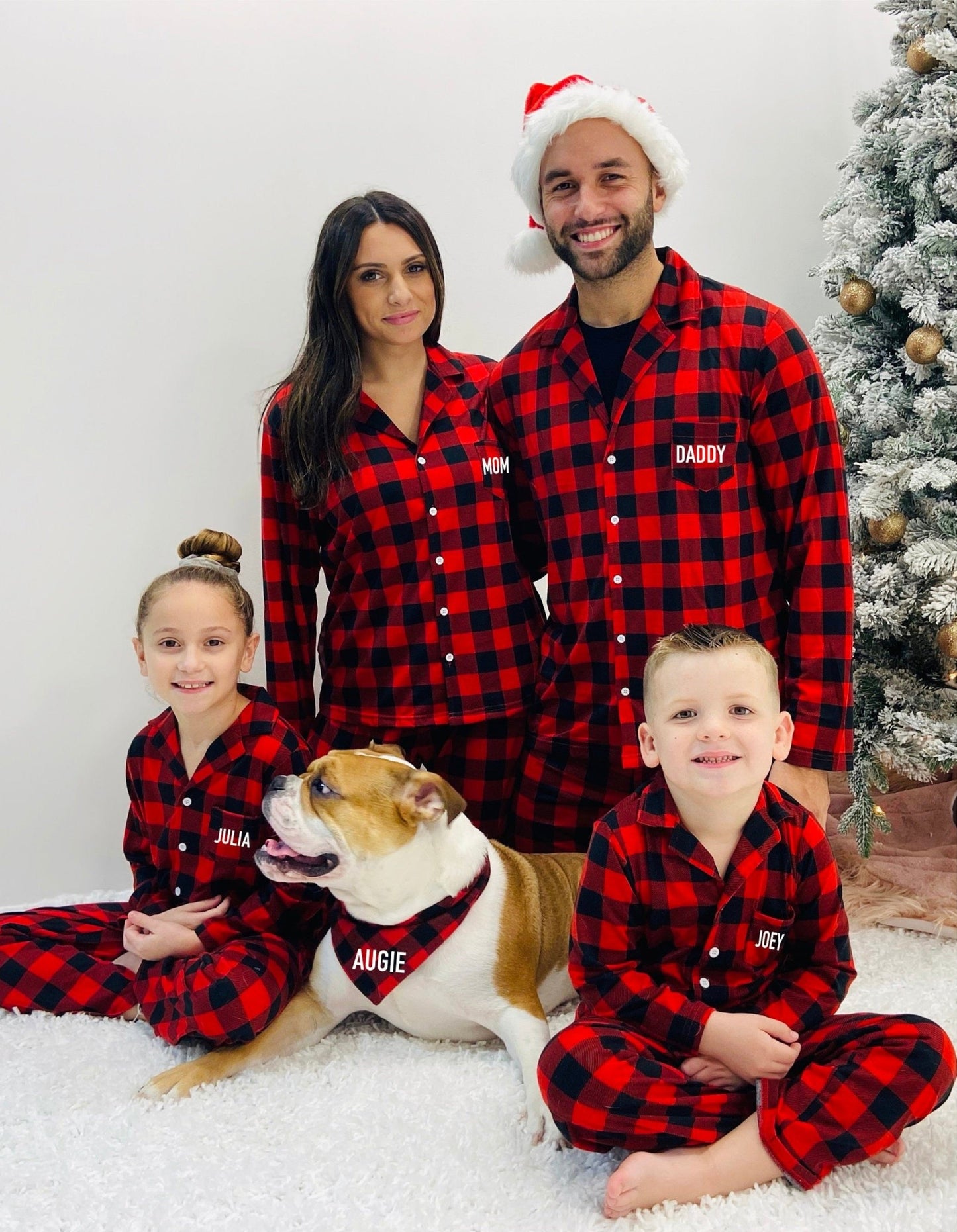 Family Christmas Pajamas, Custom Family Shirts, Couples Christmas Pajamas, Matching Family Christmas Pajamas, Family Photoshoot Shirts - Up2ournecksinfabric