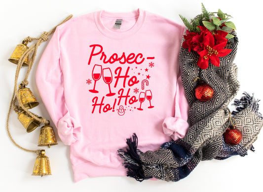 Proseco christmas shirt, Womens Christmas sweatshirt, Christmas Outfit, womens christmas shirt, Christmas Sweater, christmas sweatshirt - Up2ournecksinfabric