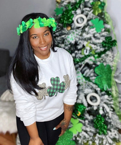 cheetah st pattys day shirt, womens st pattys day shirt, st pattys day outfit, st pattys day women, st pattys shirt, cute womens st pattys - Up2ournecksinfabric