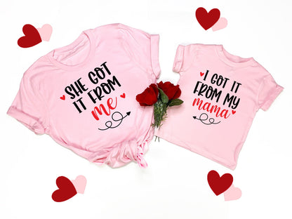 Mommy and me valentines shirt, Matching valentines shirt, mom and daughter valentines day shirt, buffalo plaid heart shirt, mommy and me - Up2ournecksinfabric