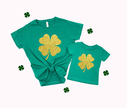 St. Patrick's day shirts, matching st pattys day shirts, mommy and me st pattys, mom and me st paddys, mama and mini st pattys, matching - Up2ournecksinfabric