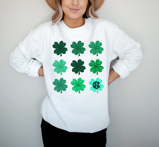 Womens St Patricks Day Shirt, Monogram Shirt, St Pattys Day Women, St Pattys Day Outfit, Shamrock Shirt, St Paddys Parade, Monogrammed Tee - Up2ournecksinfabric