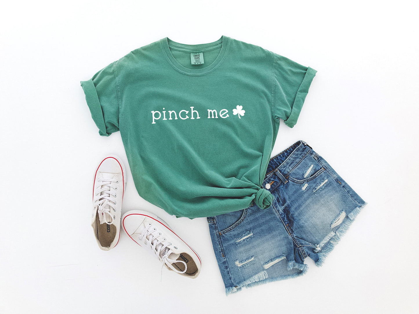 Pinch me, Womens st pattys shirt, lucky shirt, shamrock shirt, st patricks day shirt, womens st paddys, st pattys day womens shirt