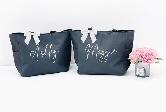 Personalized Bridesmaid Tote Bags