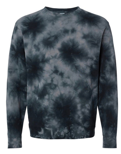 Spooky Vibes Tie Dye Halloween Sweatshirt - Up2ournecksinfabric