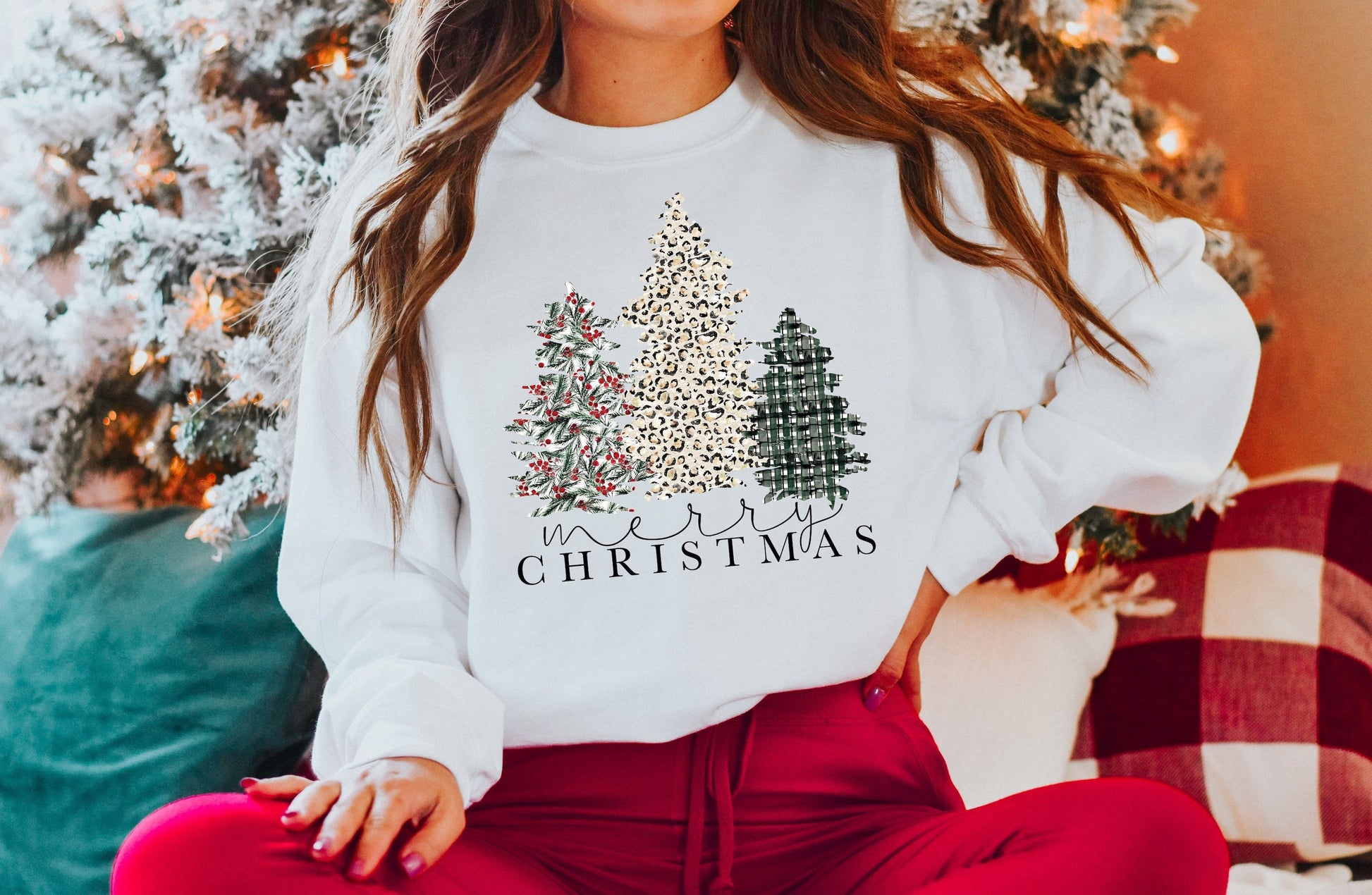 Cute Christmas Jumper Christmas Sweater Sweatshirt Christmas Tree