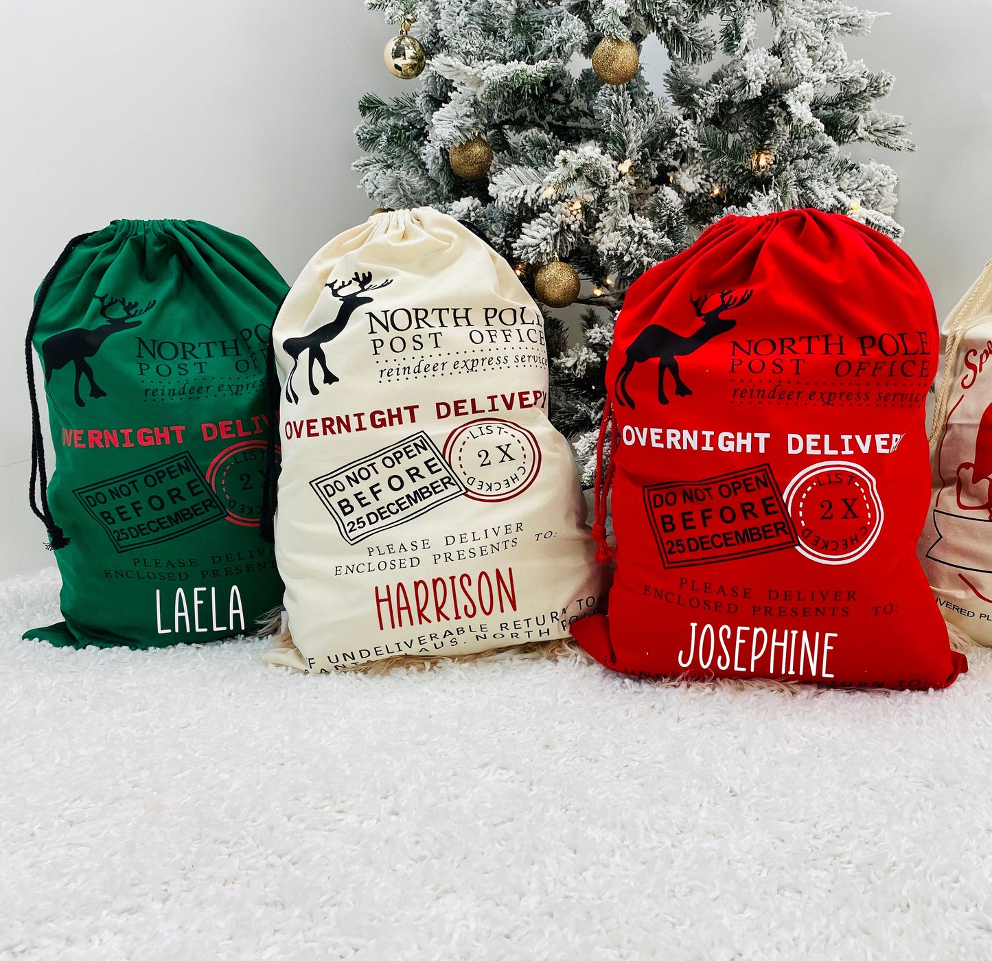 christmas gift, Santa bag, oversized Santa sack, Christmas bag, Personalized Christmas bag, bag for presents, custom Santa sack - Up2ournecksinfabric