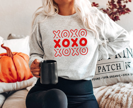 Valentines Day Sweatshirt, XOXO sweatshirt, Womens Valentines Day Sweatshirt, Valentines Day Shirt, Valentines Sweater, Valentines Day Gift