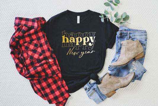 New Years Eve Shirt, New Years T-Shirt, New Years Party Outfit, 2022 Shirt, New Year New Me, Womens New Year Shirt, New Years Eve T-Shirt