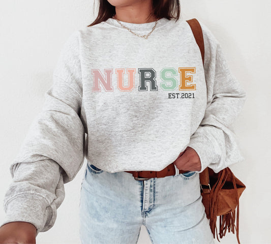 Nurse Sweatshirt, Gift For Nurse, Nurse T-Shirt, Nurse Graduation Gift, Nurse Week, Nurse Appreciation, RN Gift, RN Sweatshirt, Nursing Tee