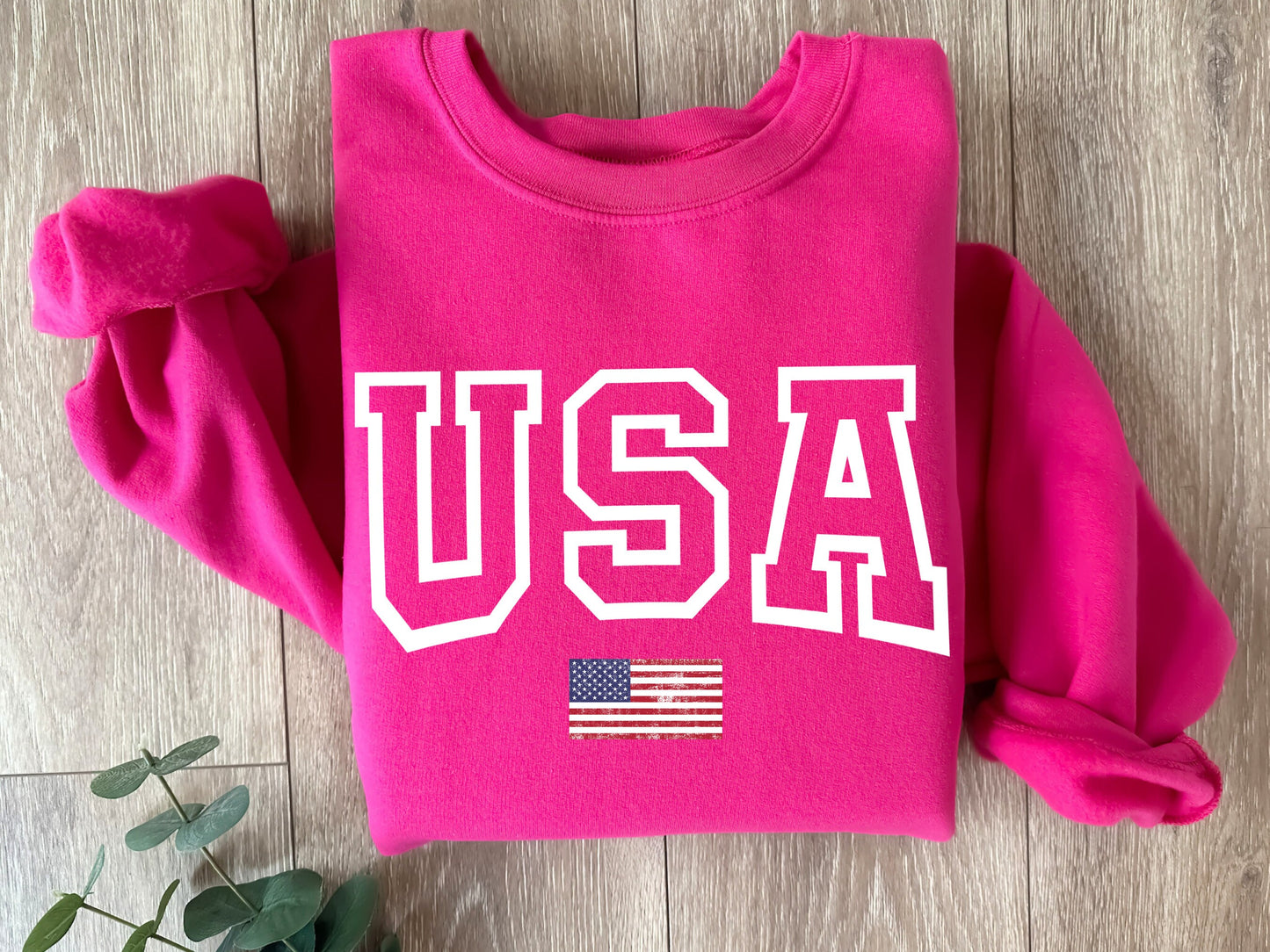 USA Sweatshirt - 4th Of July Sweatshirt - 4th Of July Outfit - Womens 4th Of July - Independence Day Sweater - Flag Sweatshirt