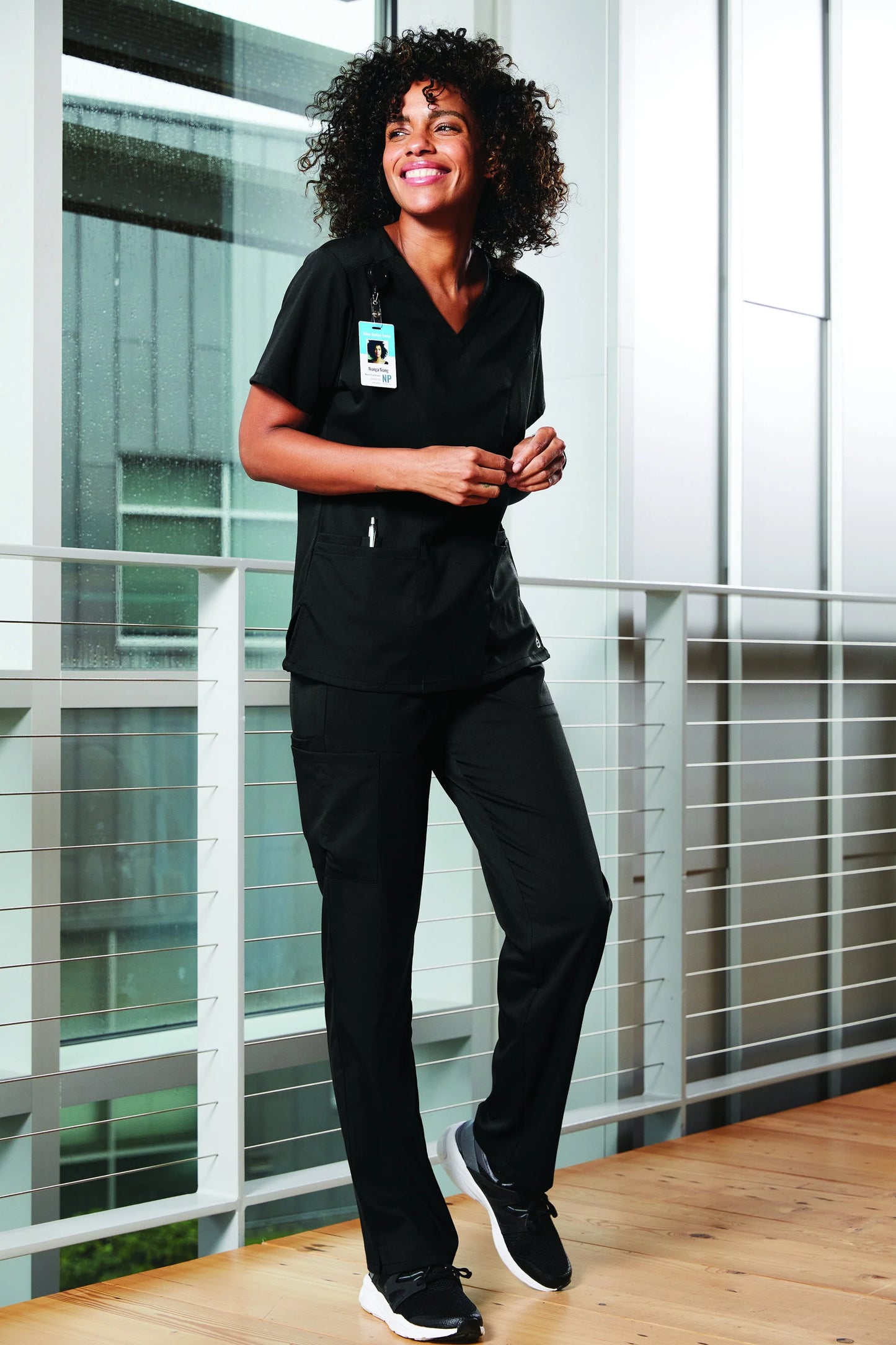 Embroidered Dental Assistant Scrubs for Dental Hygienist