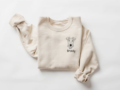 Custom Dog Mom Sweatshirt - Up2ournecksinfabric