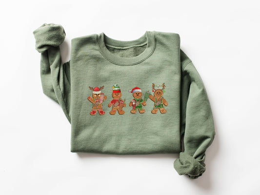 Retro Christmas Sweatshirt | Vintage Christmas Sweatshirt | Womens Christmas Sweatshirt| Holiday Sweater | Christmas Sweatshirt - Up2ournecksinfabric