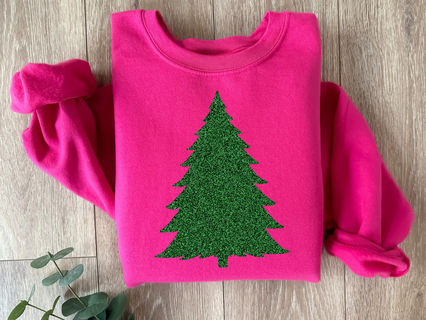 Glitter Christmas Sweatshirt, Christmas Crewneck, Womens Christmas Sweater, Holiday Sweater, Merry Christmas Sweatshirt, Glitter Shirt - Up2ournecksinfabric