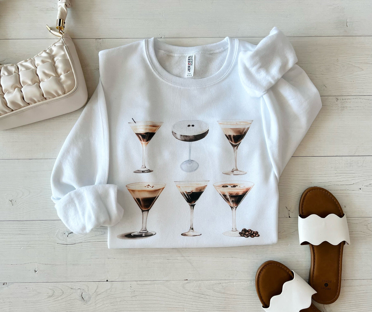 Espresso Martini Sweatshirt, Coffee Lover Crewneck, Cute Martini Sweatshirt, Tini Time, Martini Lover Sweater, Perfect Gift for her