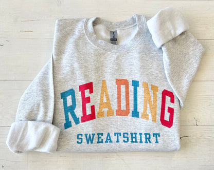 Book Club Reading Sweatshirt - Up2ournecksinfabric