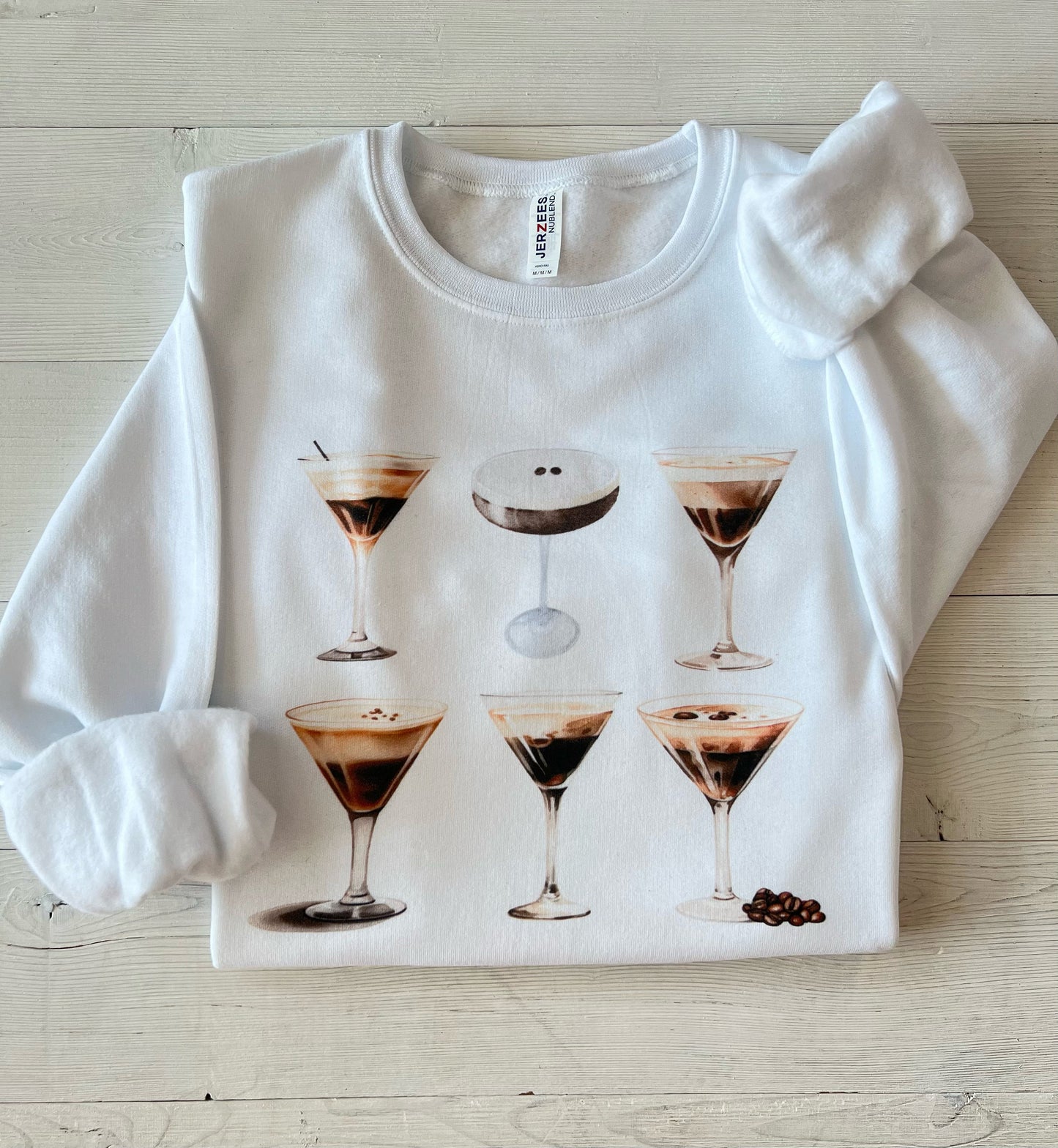 Espresso Martini Sweatshirt, Coffee Lover Crewneck, Cute Martini Sweatshirt, Tini Time, Martini Lover Sweater, Perfect Gift for her