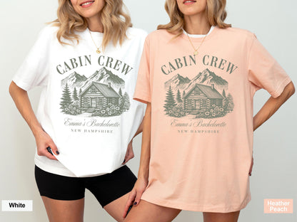 Cabin Crew Custom Bachelorette Party Shirts - Up2ournecksinfabric